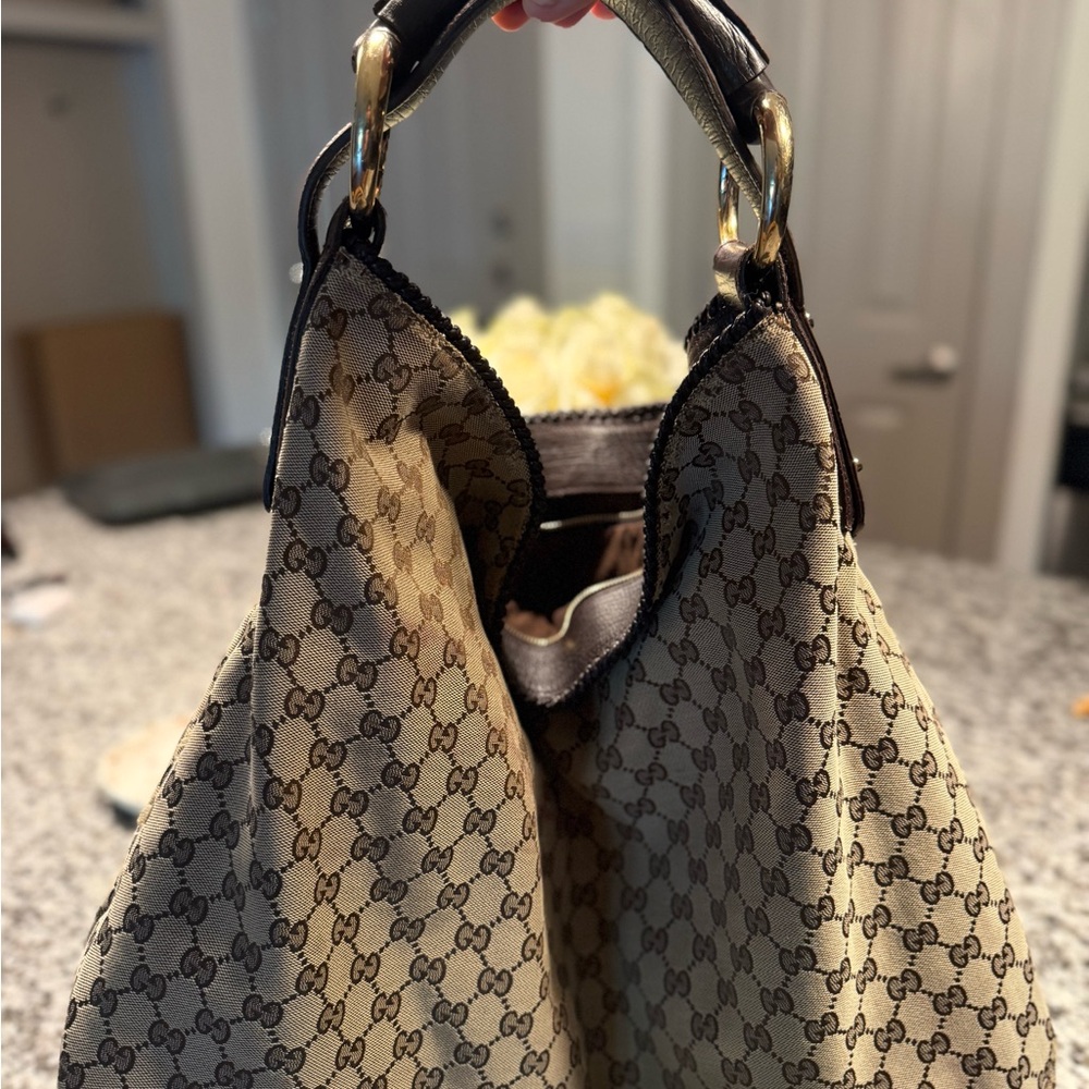 Gucci horsebit hobo bag